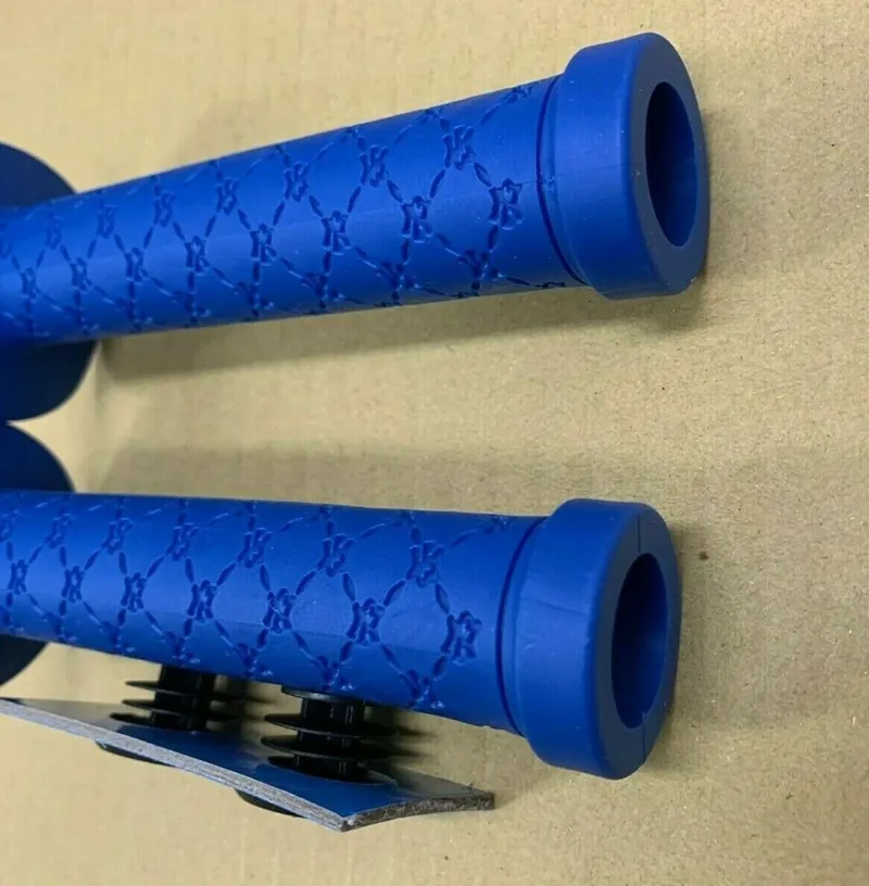 Cycleon BMX Grip X-Pattern in Blue-2